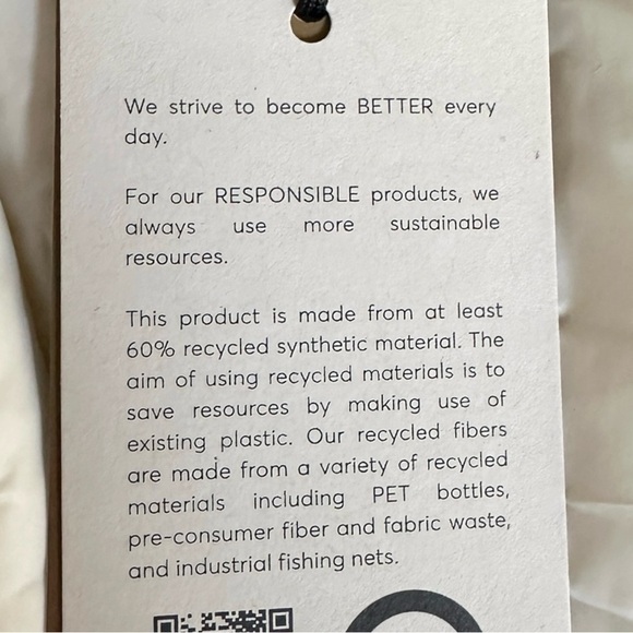 BOSS Hugo Boss Quilted Puffer Vest Dress NWT 4 Hooded Belt Water Repellent Ecru - Picture 9 of 12